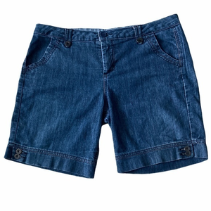 Massini Dark Blue Denim Jean Shorts Sz. 10‎
